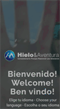 Mobile Screenshot of hieloyaventura.com